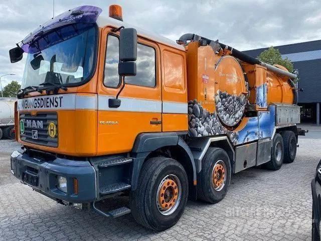 MAN 41.464 8x4 Комбі/Вакуумні вантажівки