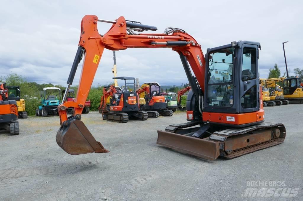 Hitachi ZX55UR-5B Міні-екскаватори < 7т