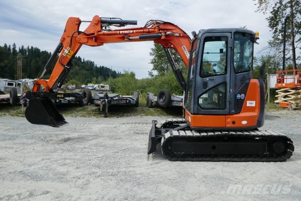 Hitachi ZX55UR-5B Міні-екскаватори < 7т