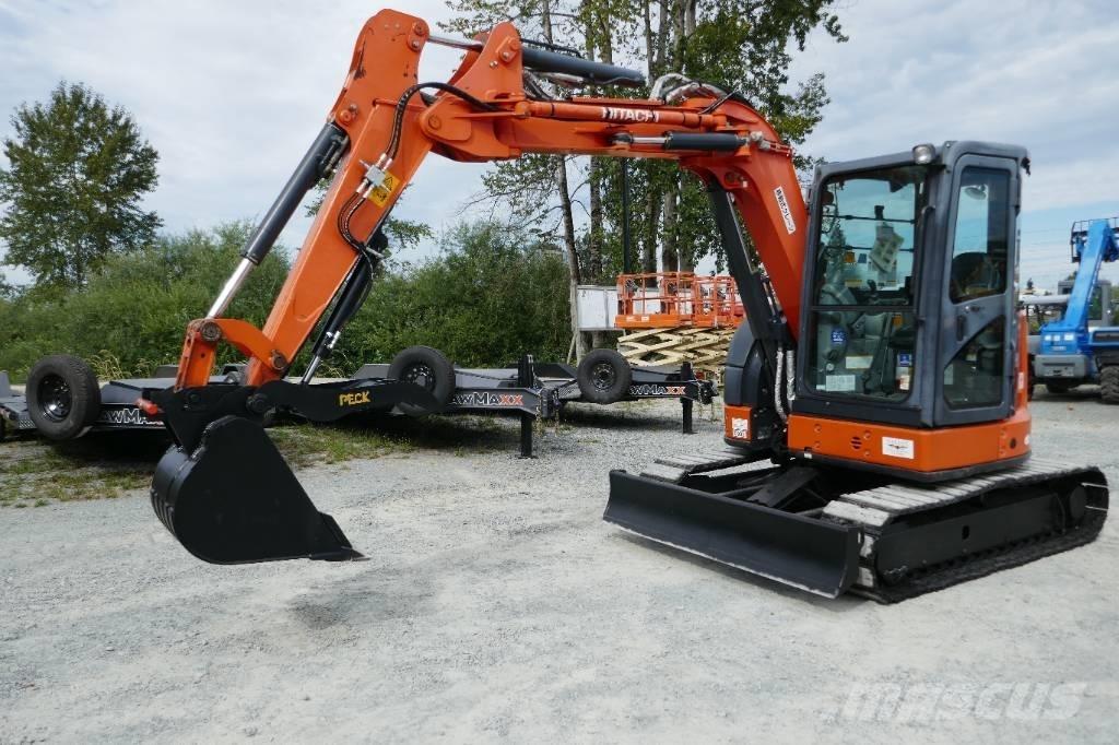 Hitachi ZX55UR-5B Міні-екскаватори < 7т