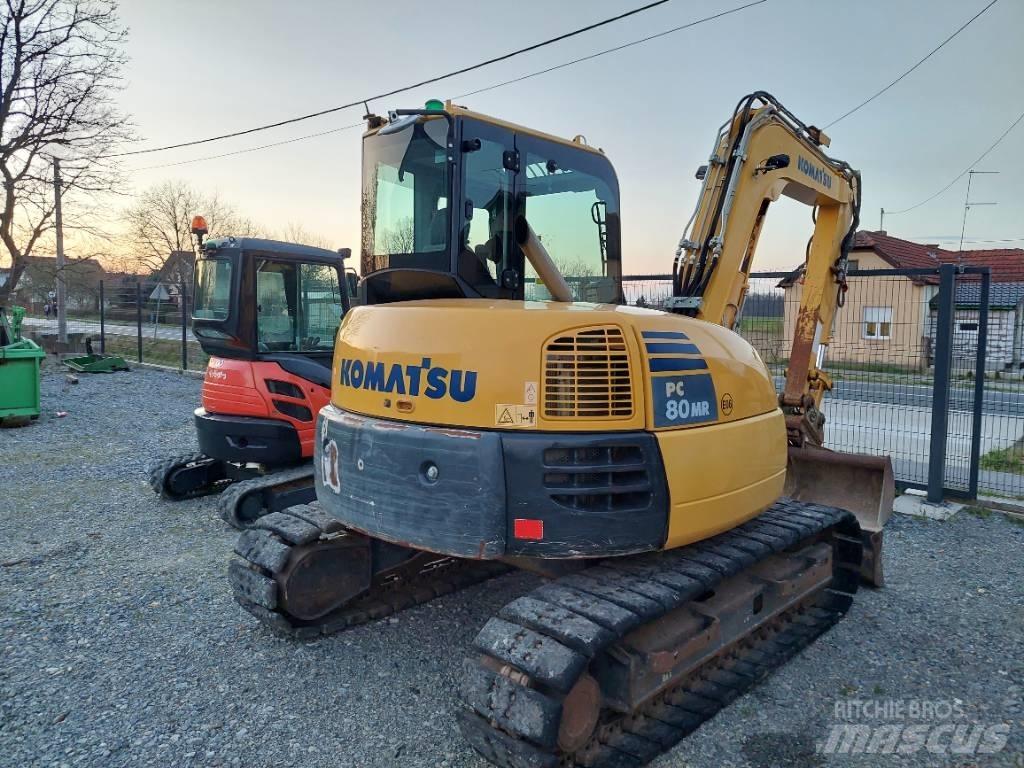 Komatsu PC 80 MR Середні екскаватори 7т. - 12т.