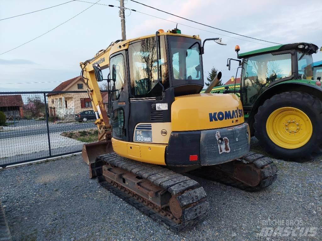 Komatsu PC 80 MR Середні екскаватори 7т. - 12т.
