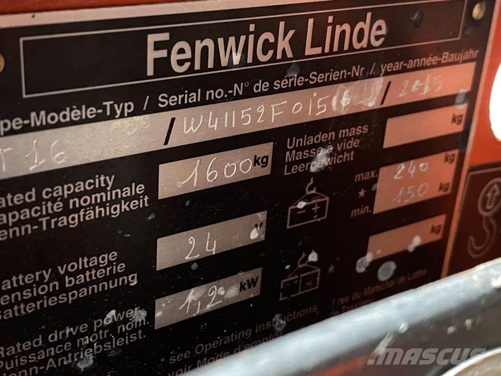 Linde T16 Штабелери