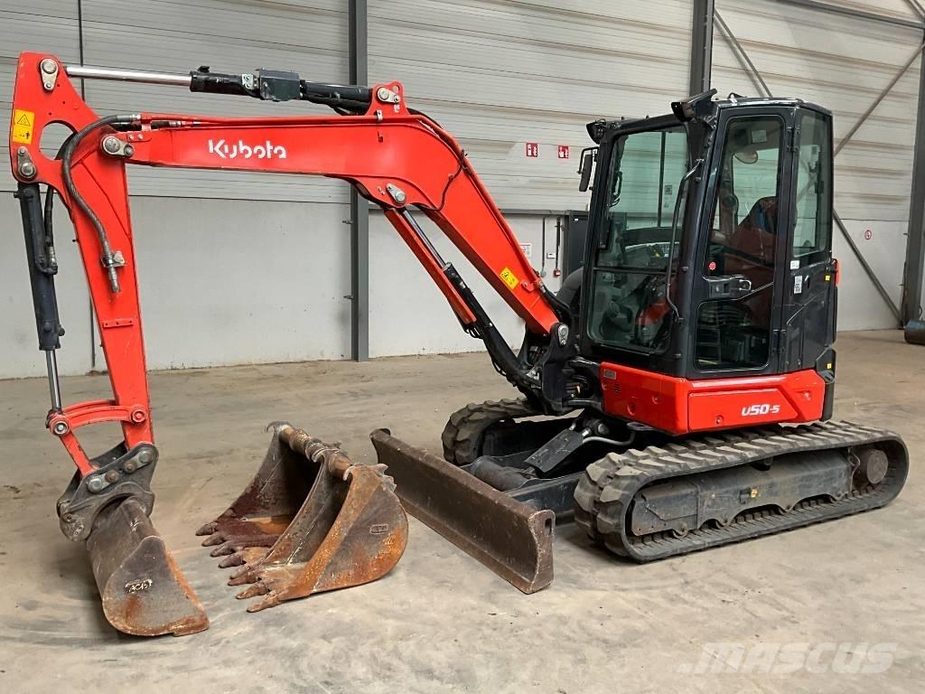 Kubota U 50-5 Міні-екскаватори < 7т