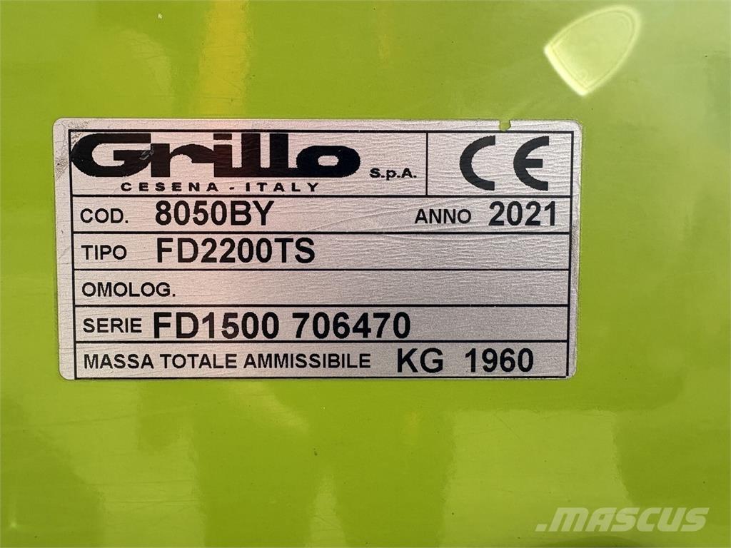 Grillo FD2200TS Самохідні газонокосарки
