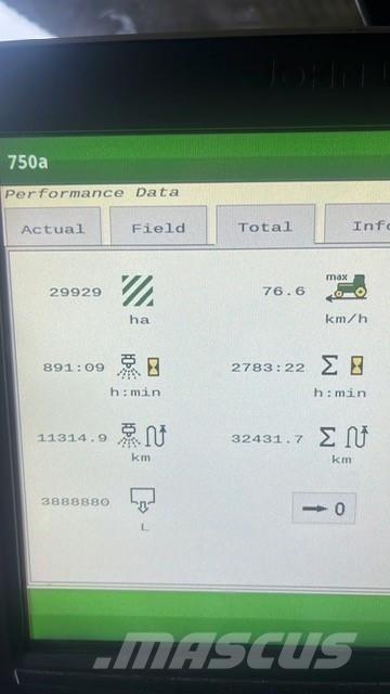 John Deere R952i Самохідні обприскувачі