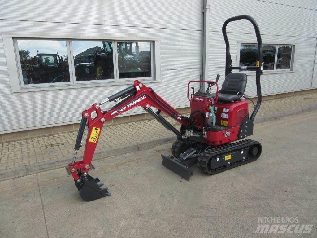 Yanmar SV08 Гусеничні екскаватори