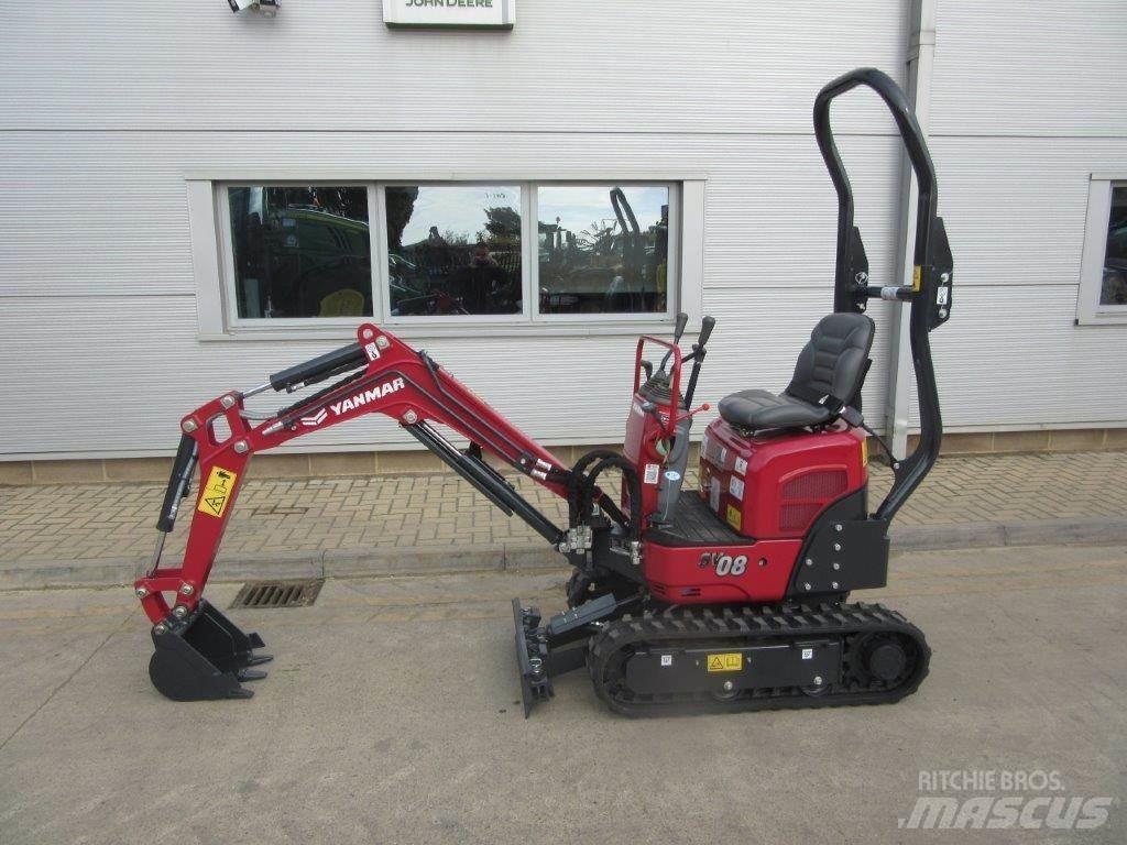 Yanmar SV08 Гусеничні екскаватори