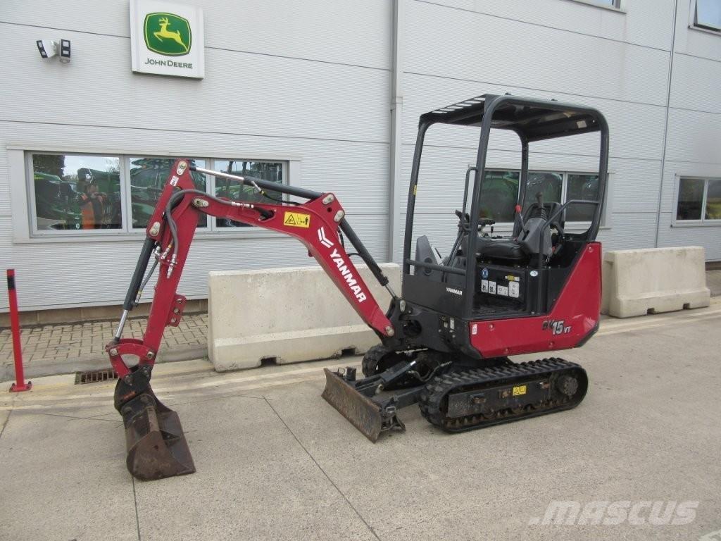Yanmar SV15VT Гусеничні екскаватори