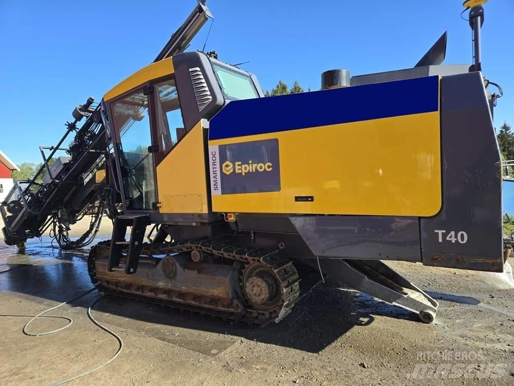 Epiroc SmartRoc T40 Тунельні бури