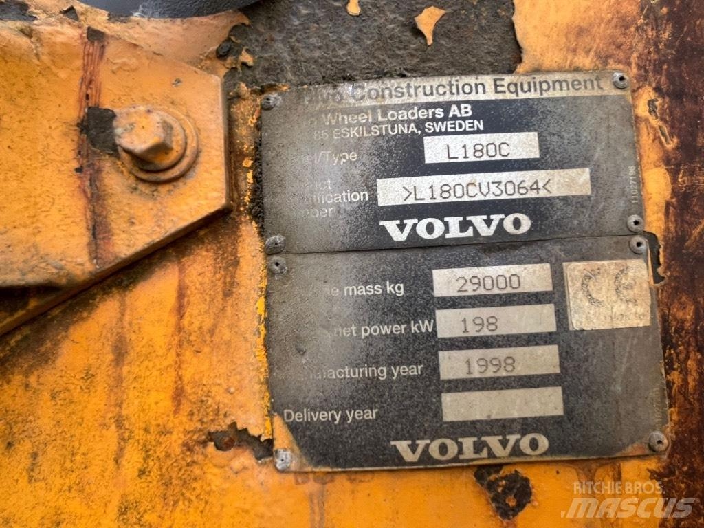 Volvo L180c Фронтальні навантажувачі