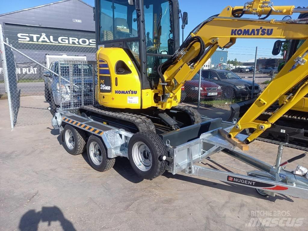 Komatsu PC26MR-5 Міні-екскаватори < 7т