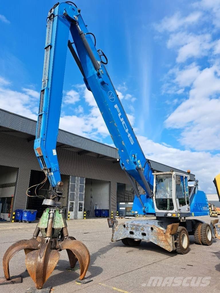 Fuchs MHL350E + Polyp Перевантажувачі металобрухту/промислові навантажувачі