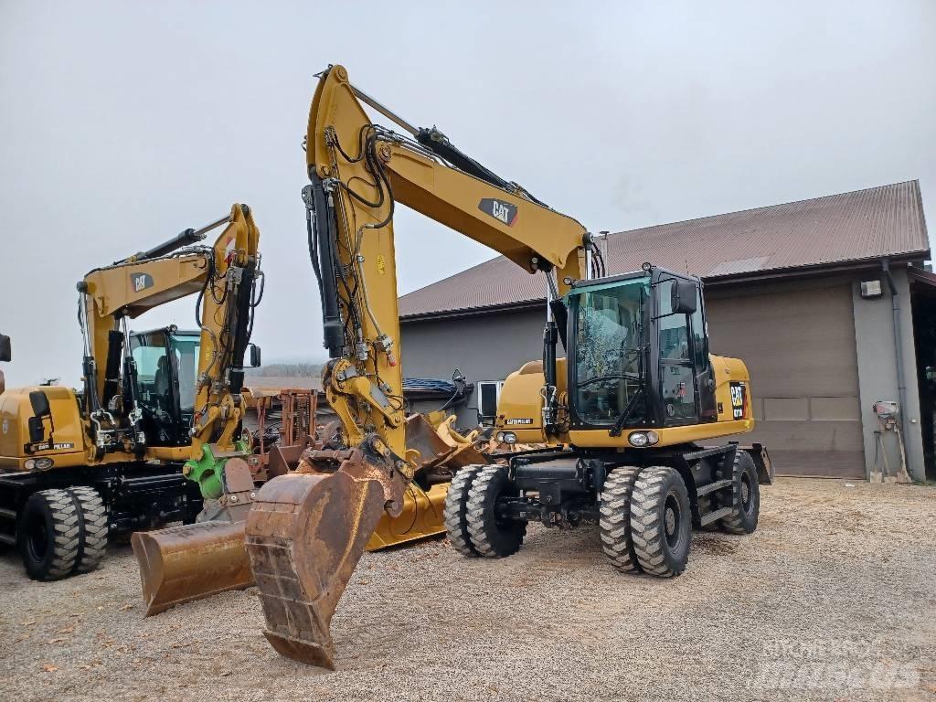CAT 313 D Колісні екскаватори