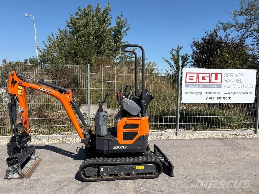 Develon DX 10 Z-7 Міні-екскаватори < 7т