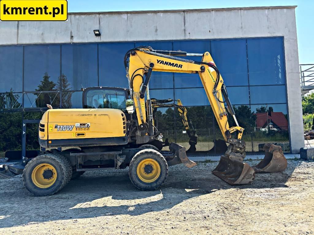 Yanmar B 110 W Колісні екскаватори