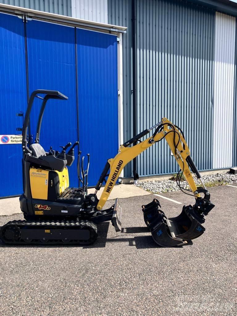 New Holland E14D Міні-екскаватори < 7т