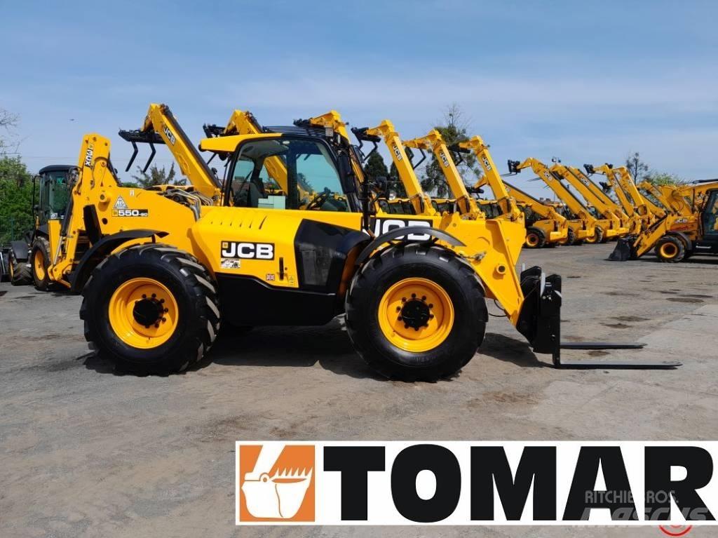JCB 550-80 Телескопічні навантажувачі