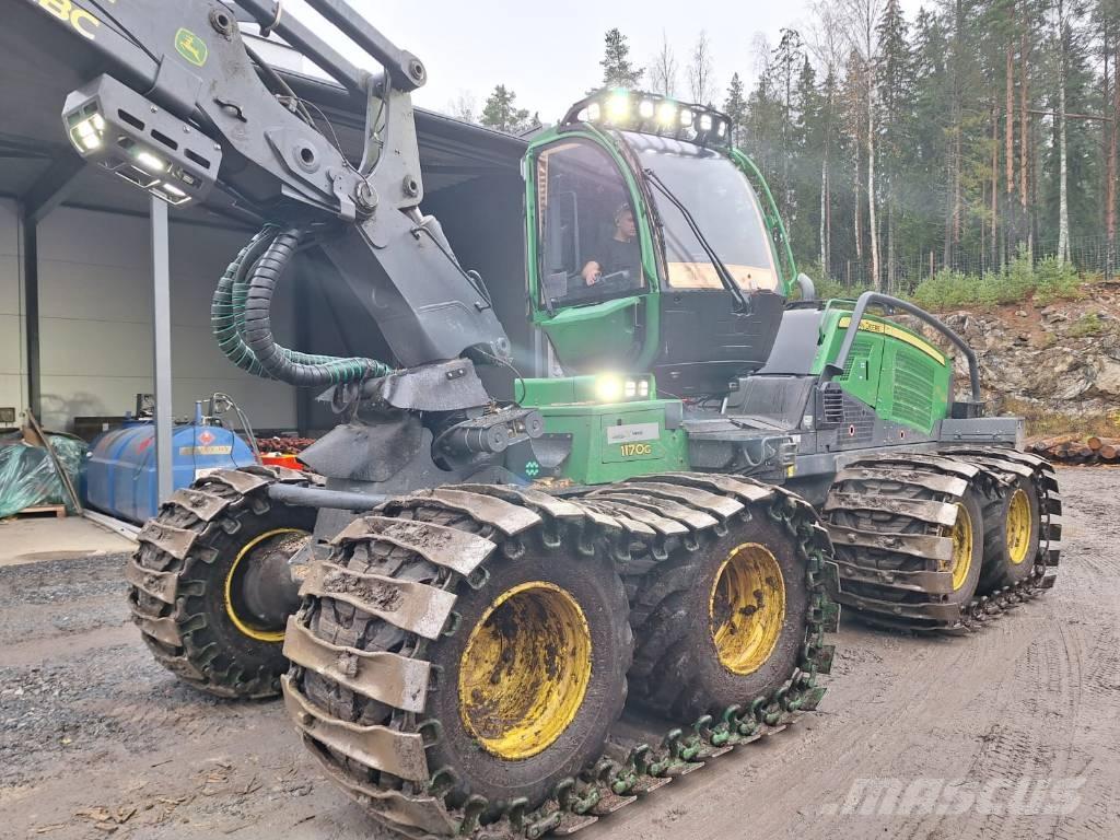 John Deere 1170G Харвестери