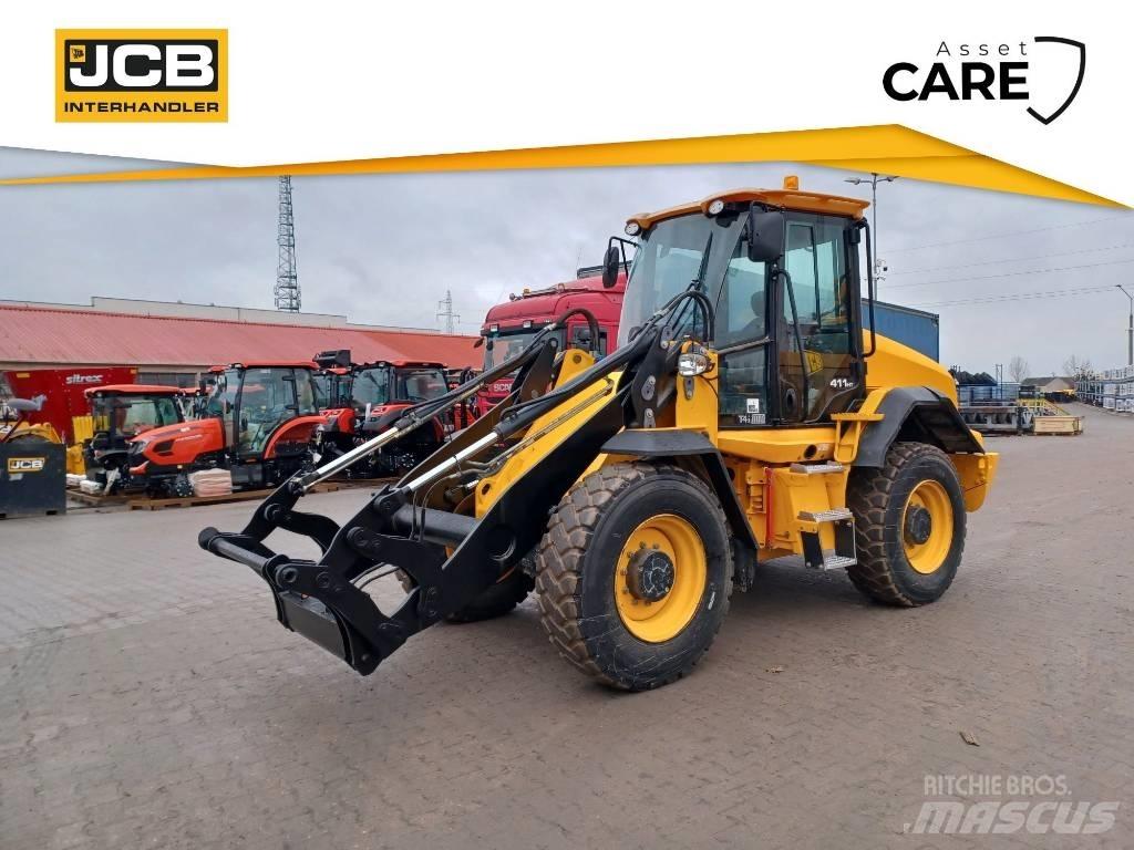 JCB 411 Фронтальні навантажувачі