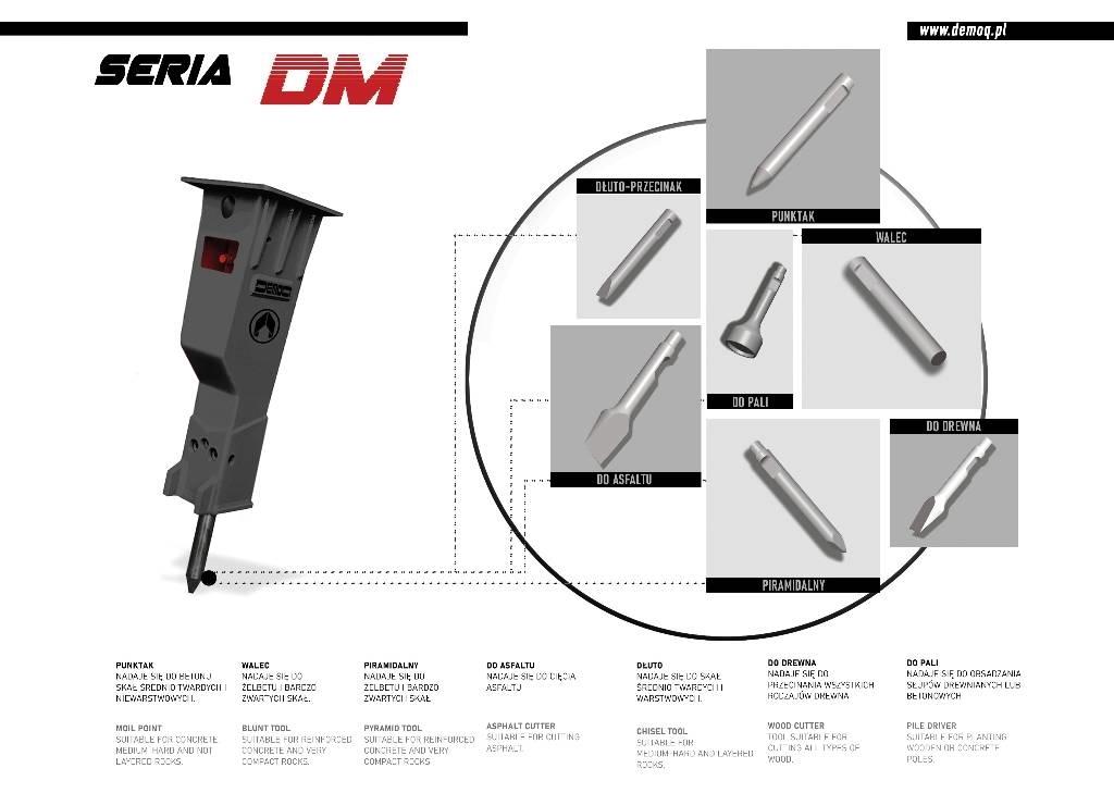  DEMOQ  DM250 Плуги