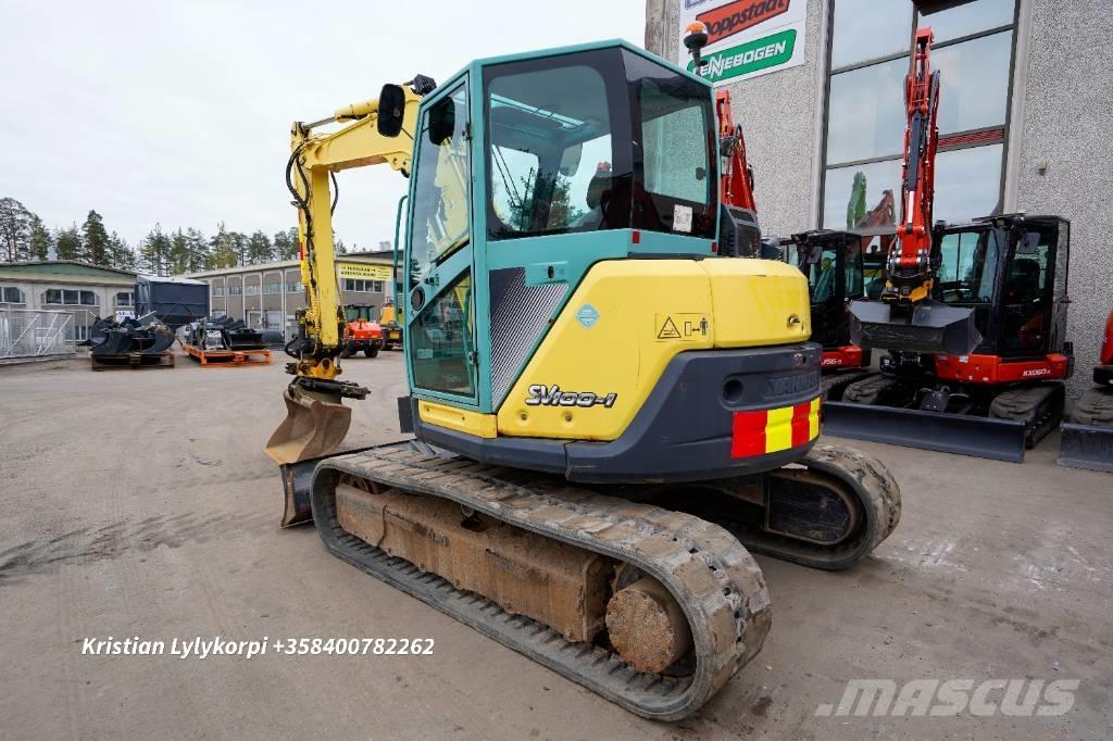 Yanmar SV 100-1 Середні екскаватори 7т. - 12т.