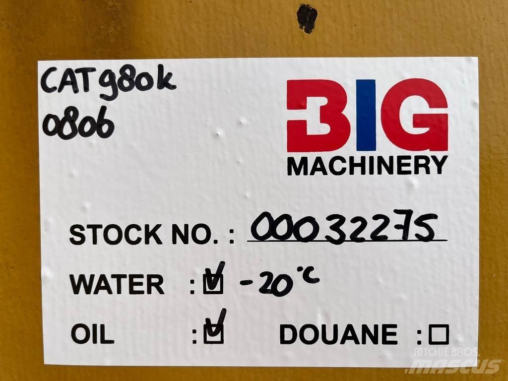 CAT 980K Фронтальні навантажувачі