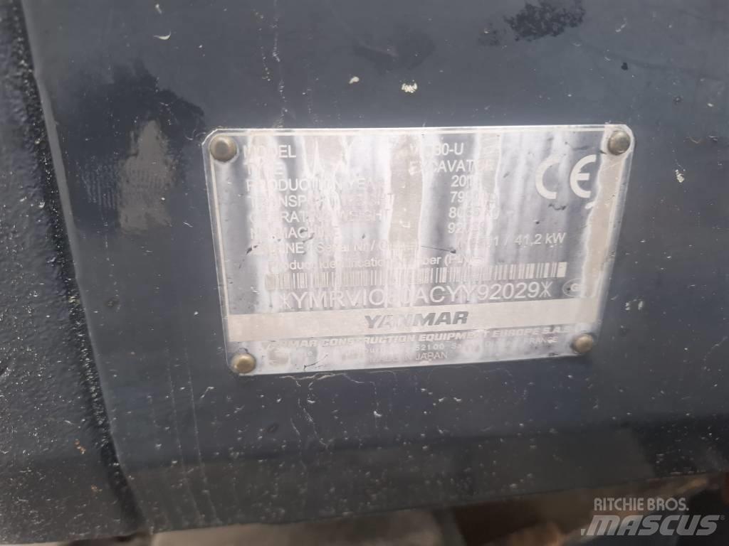 Yanmar Vio 80 U Середні екскаватори 7т. - 12т.