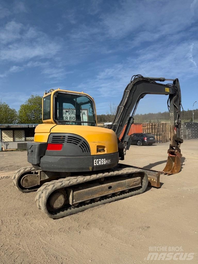Volvo ECR 88 Середні екскаватори 7т. - 12т.