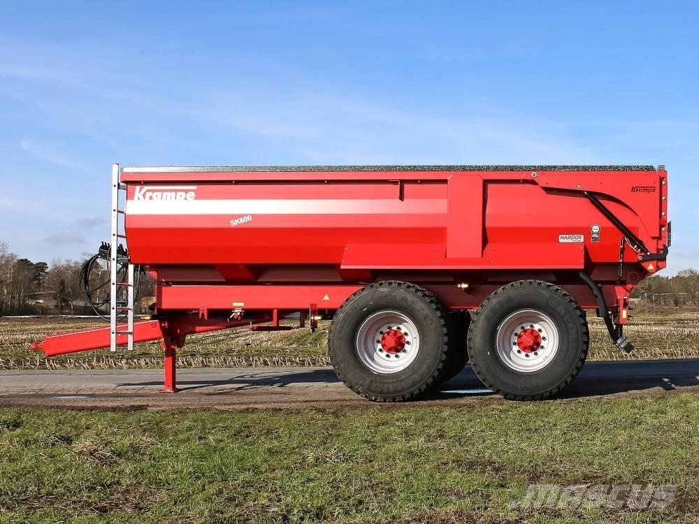 Krampe SK 600 Самосвальні причепи
