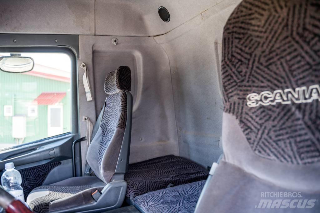 Scania R 144 GB Вантажівки з гаковим підйомом