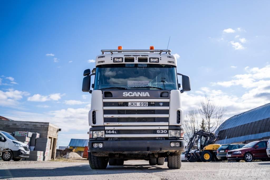 Scania R 144 GB Вантажівки з гаковим підйомом