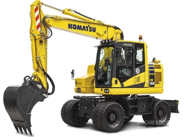Komatsu PW158-11E0 Колісні екскаватори