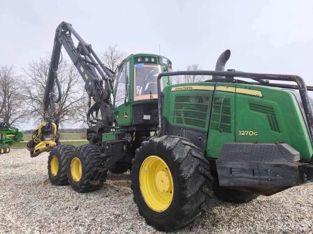 John Deere 1270G Харвестери