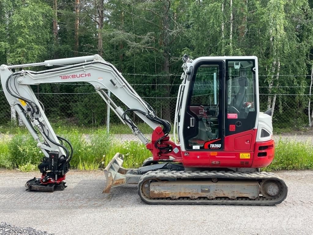 Takeuchi TB 260 Міні-екскаватори < 7т