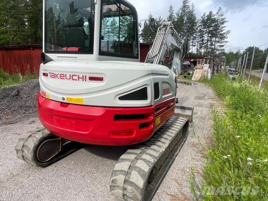 Takeuchi TB 260 Міні-екскаватори < 7т