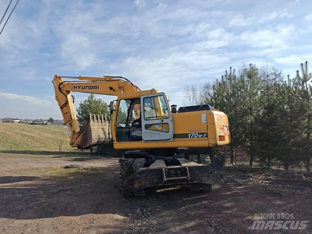 Hyundai 170W-7 Колісні екскаватори