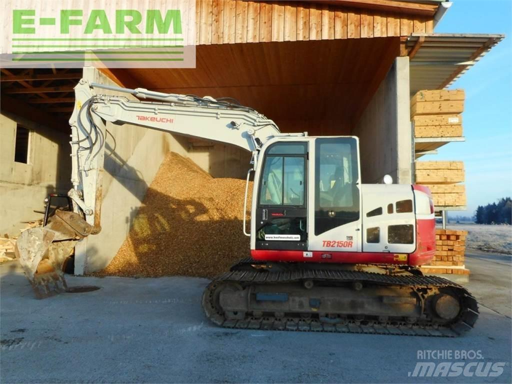 Takeuchi tb2150r Колісні екскаватори