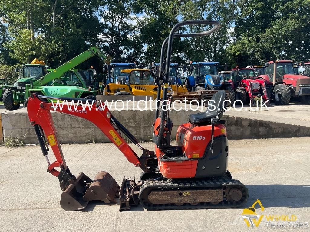 Kubota U 10-3 Міні-екскаватори < 7т