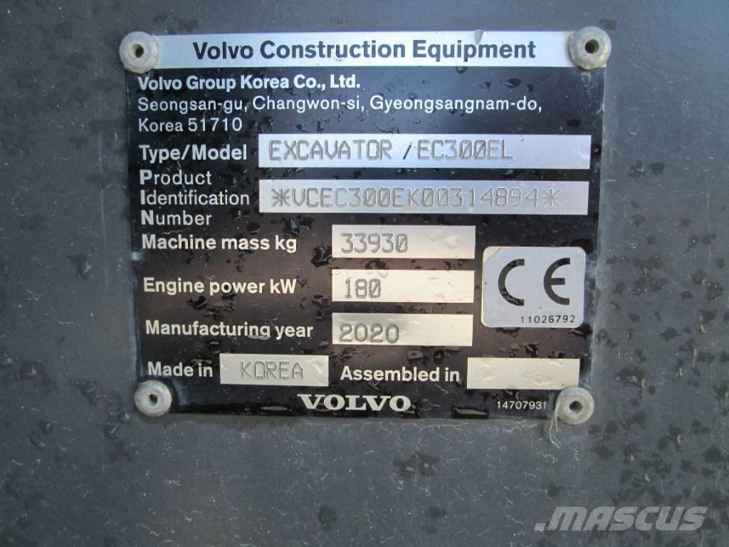 Volvo EC 300 EL Гусеничні екскаватори