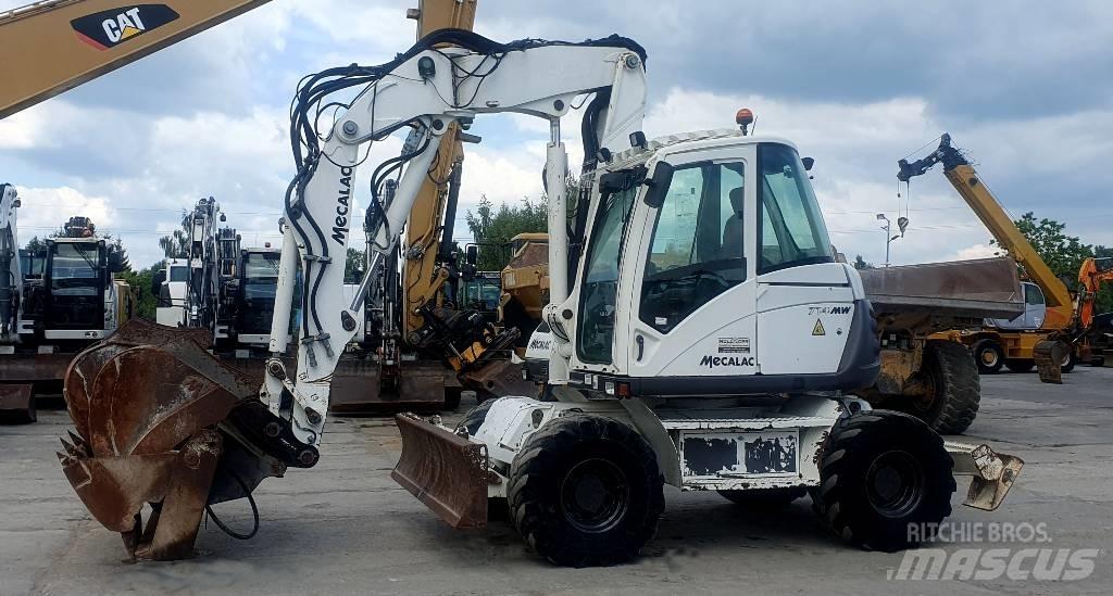 Mecalac 714 MWE Колісні екскаватори