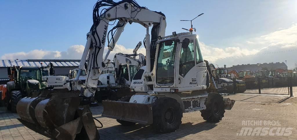 Mecalac 714 MWE Колісні екскаватори