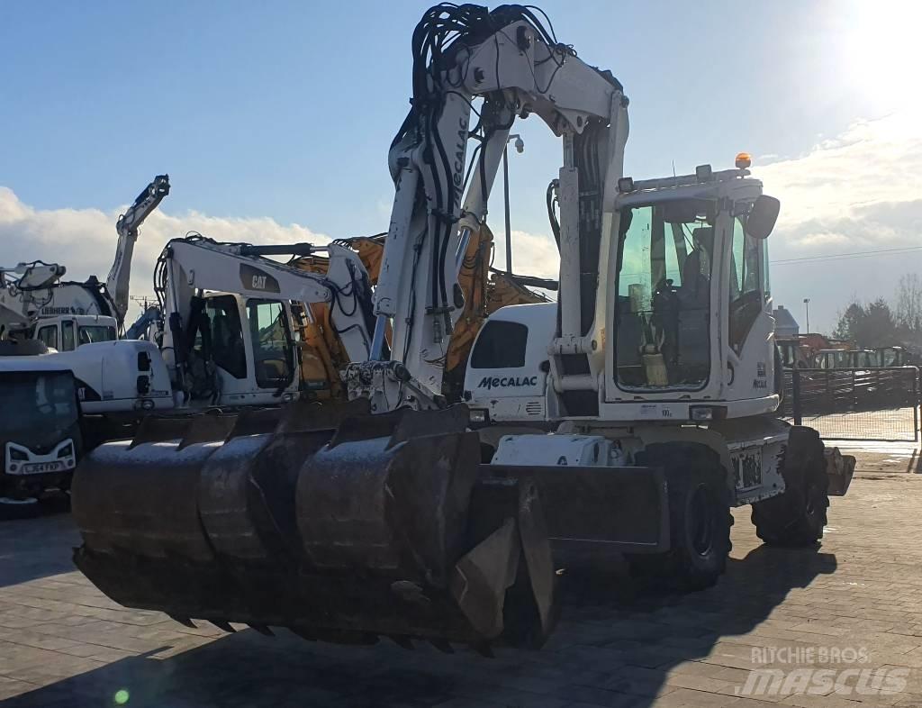 Mecalac 714 MWE Колісні екскаватори