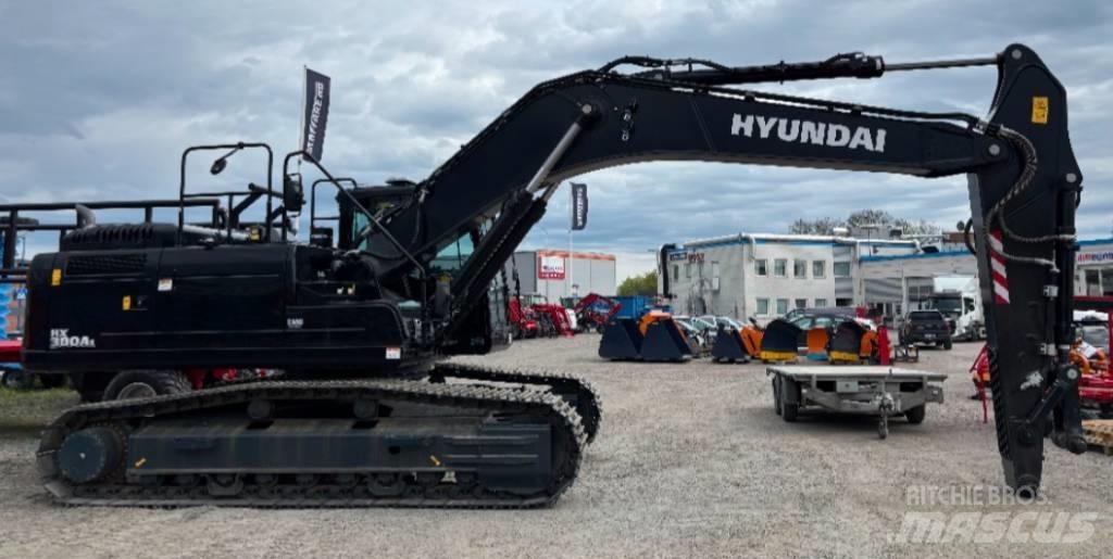 Hyundai HX 300 AL Гусеничні екскаватори