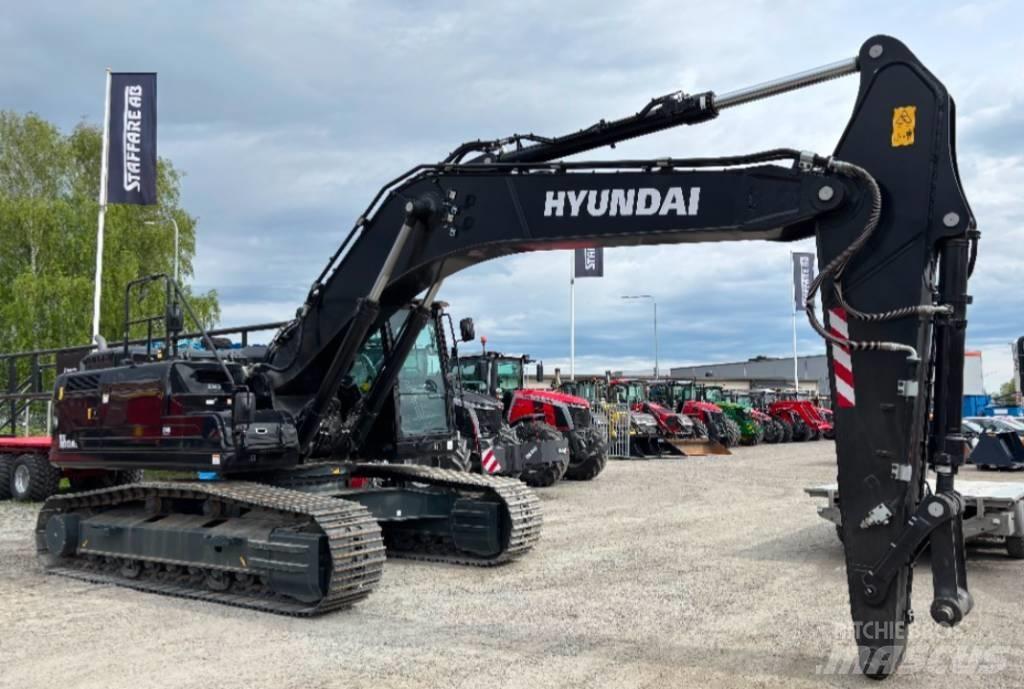 Hyundai HX 300 AL Гусеничні екскаватори