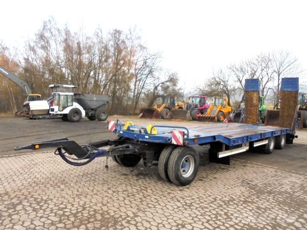 Goldhofer TU 3-24/80 Низькорамні причепи
