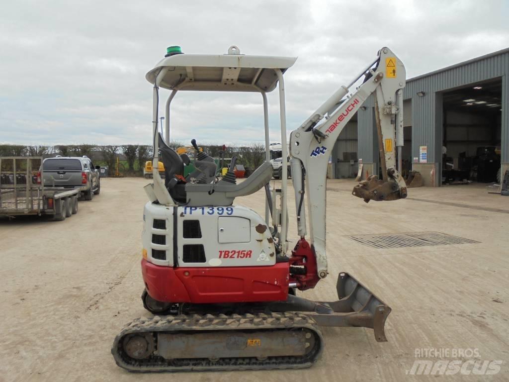 Takeuchi TB215R Міні-екскаватори < 7т