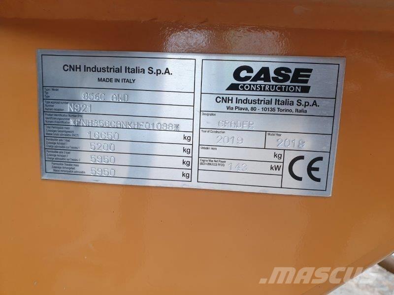 CASE 856 C AWD Грейдери