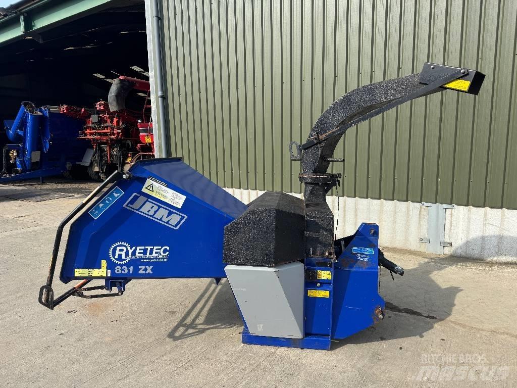 JBM Ryetec 831 ZX Подрібнювачі деревини