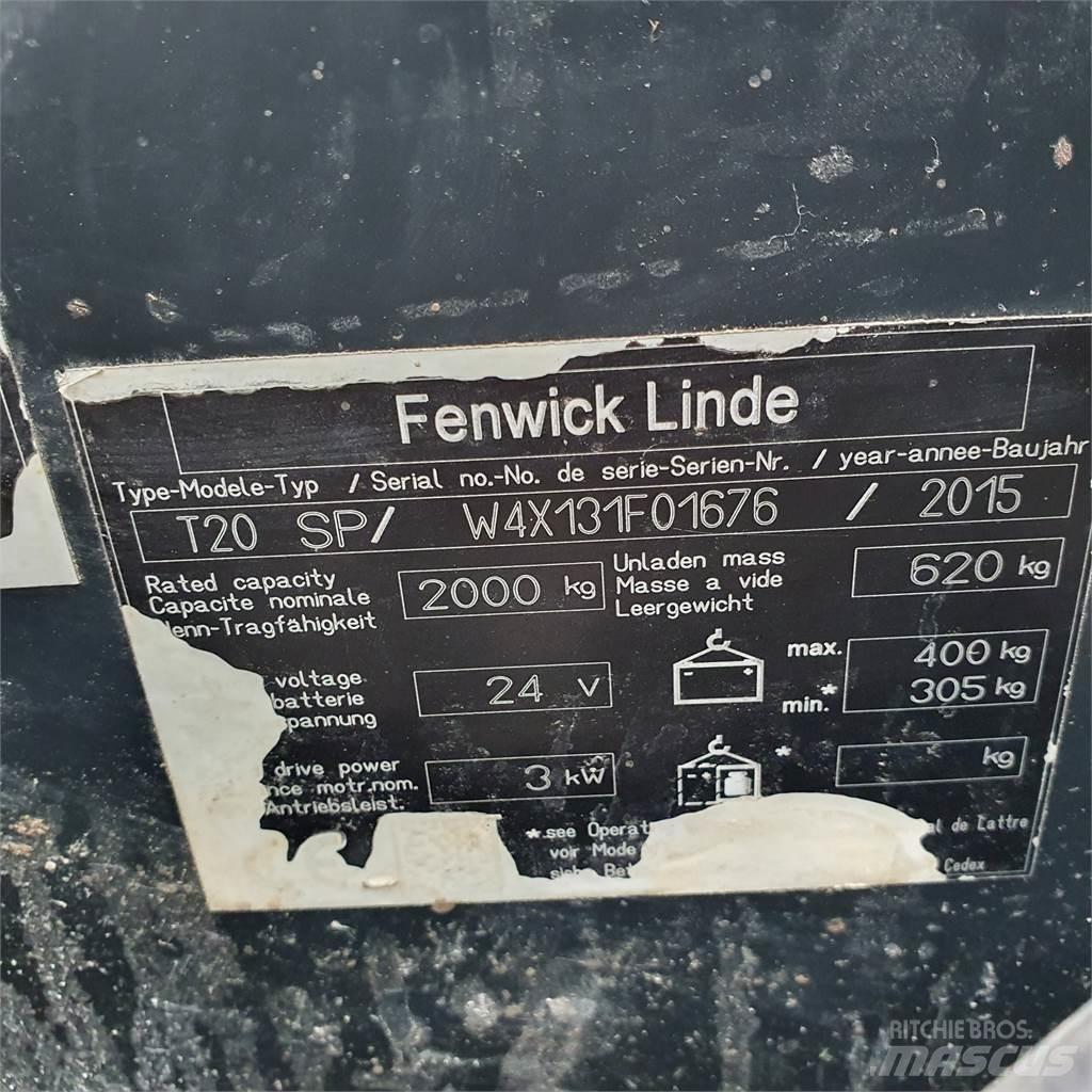 Linde T20SP kurz Штабелери